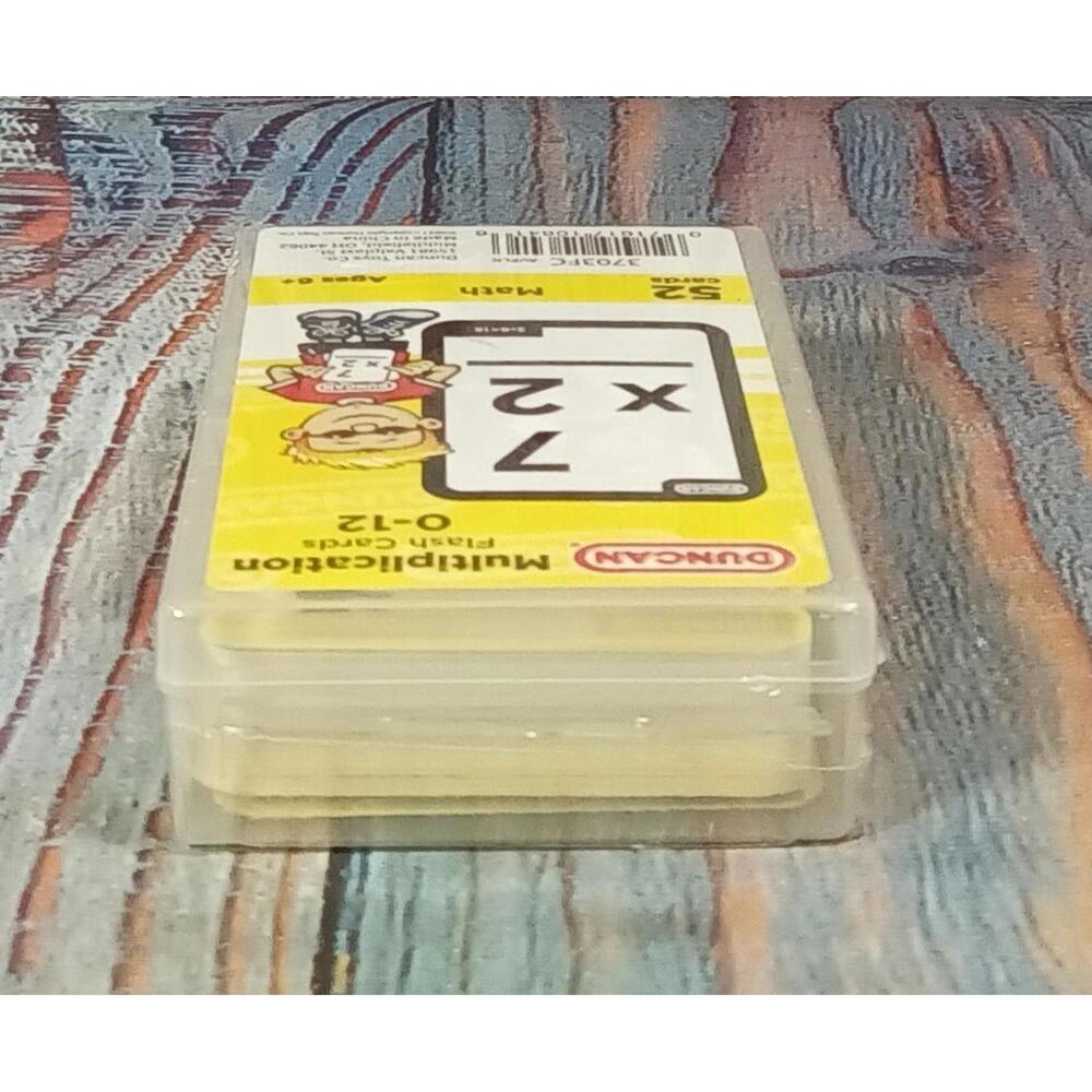 Duncan Multiplication Flash Cards 0-12 - Educational Math Learning‎ Tool - Picture 6 of 7